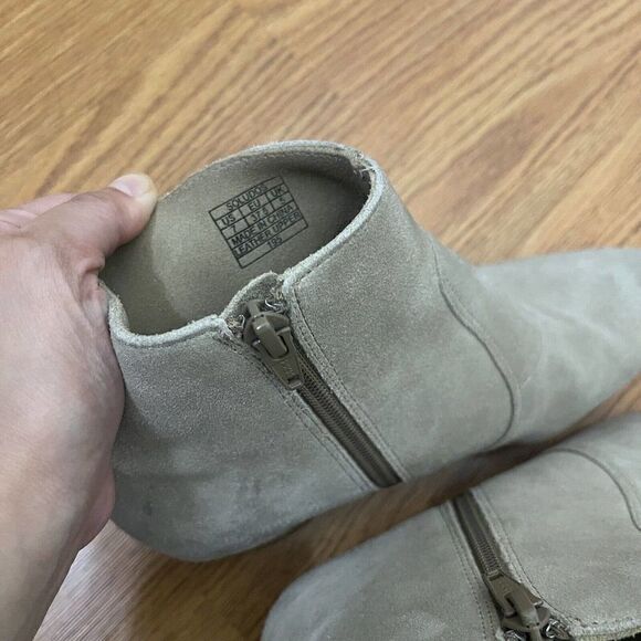 Soludos Lola tan leather point toe ankle booties size US 7 - Picture 2 of 9